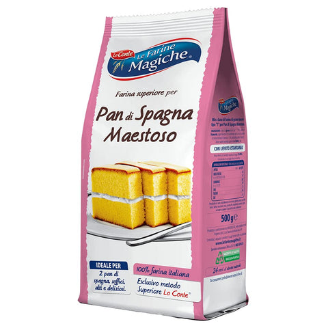 Lo Conte Le Farine Magiche Pan di Spagna Maestoso 500g  Type "1"