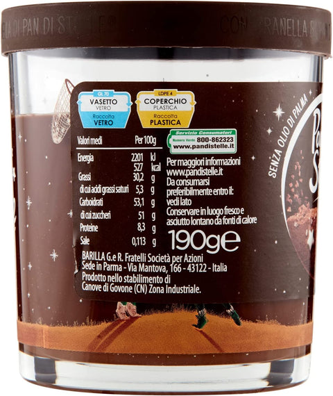 Crème au chocolat Pan Di Stelle crema spalmabile 190g