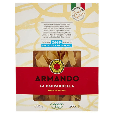 Il Grano Di Armando La Pappardella Blé Pâtes Marquées Bronze 500g