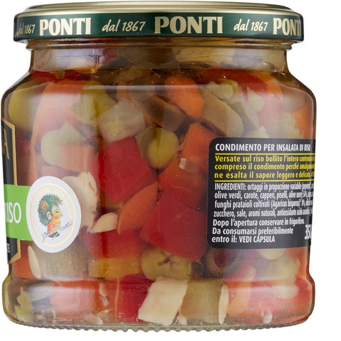 Ponti Peperlizia Ponti Peperlizia Insalata per Riso Riz Salade Vinaigrette 350g