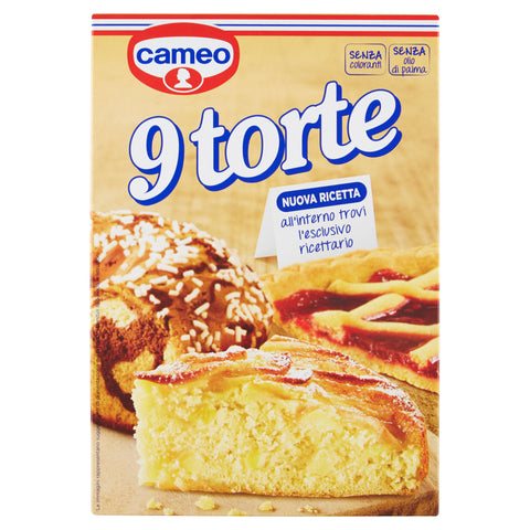 Cameo preparato per 9 Torte Le mélange à gâteau 373g