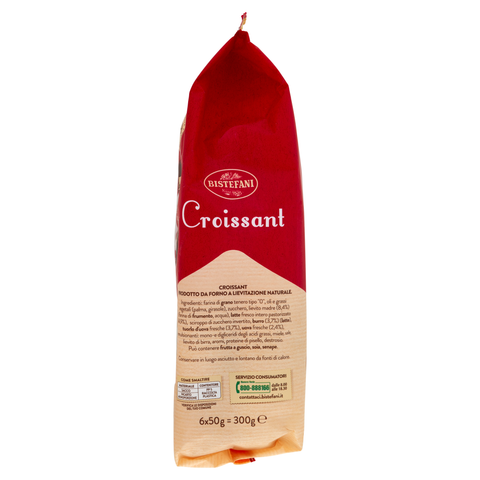 Bistefani Croissant Super Sfogliato 300g (6 x 50g)