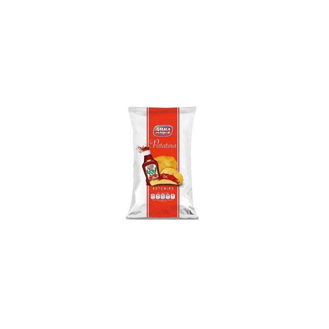 Amica Chips Patatine Ketchips Chips de pommes de terre salées au ketchup 12x50g