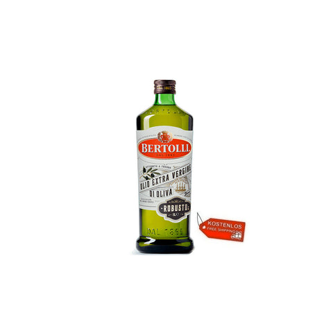 6x huile d'olive extra vierge Bertolli Robusto 1Lt