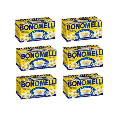 Bonomelli Chamomile 6x90g Bonomelli Camomilla Stecciata soluble chamomile 18 bags 8001840011166