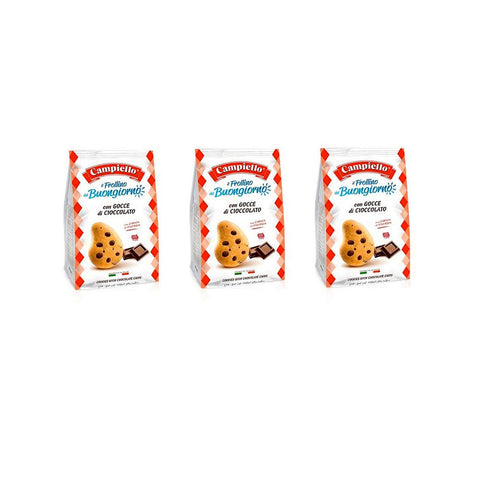 Campiello I Biscotti Del Buongiorno biscuits with chocolate chips 700g - Italian Gourmet UK