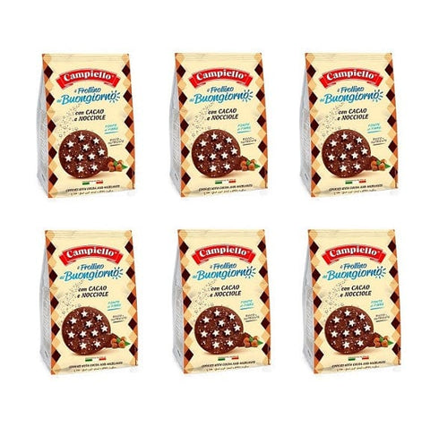 Biscuits Campiello Il Frollino del Buongiorno au cacao et aux noisettes 350g