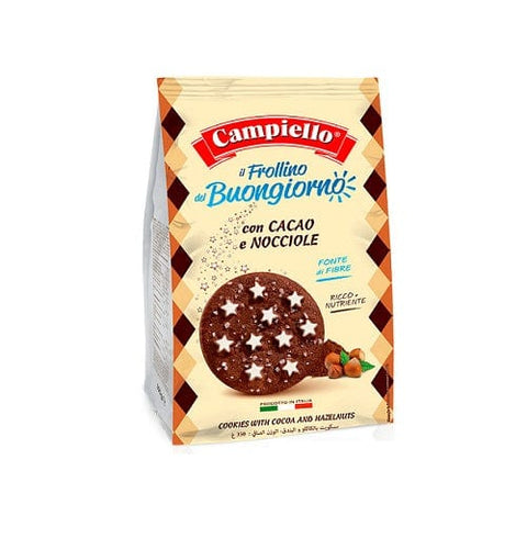 Biscuits Campiello Il Frollino del Buongiorno au cacao et aux noisettes 350g