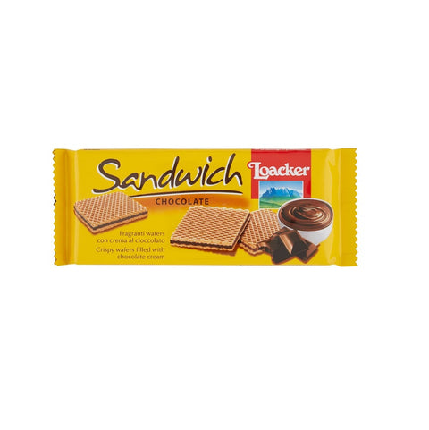 Loacker Wafers Sandwich Cioccolato Gaufrettes Chocolat 75g