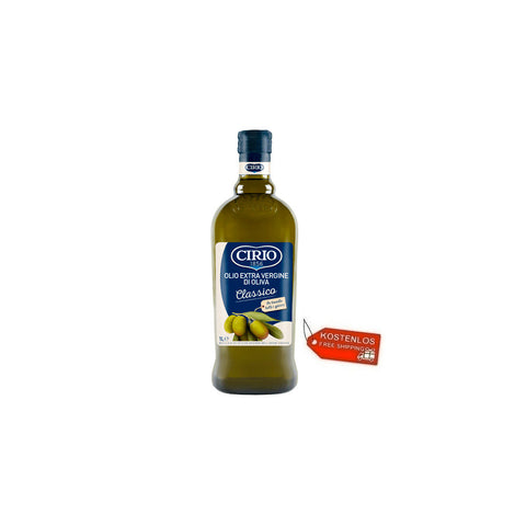 6x Huile d'olive extra vierge Cirio Classico 1Lt