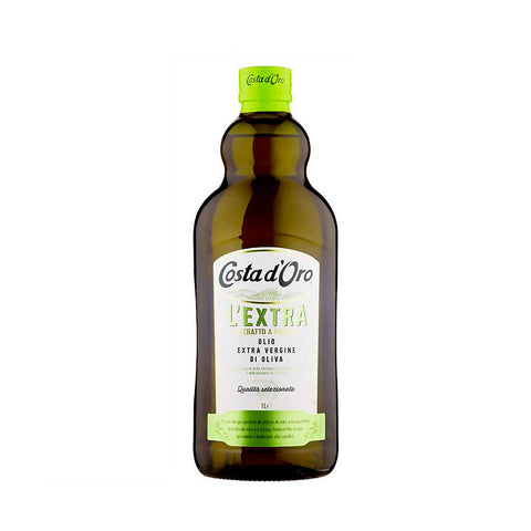 Costa d'Oro Olio Extra Vergine di Oliva Extra Virgin Olive Oil 1Lt - Italian Gourmet UK