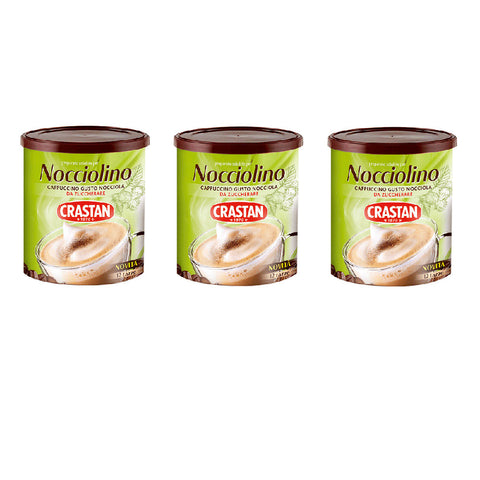 Crastan Soluble preparation 3x150g Crastan Nocciolino Soluble Preparation for Hazelnut Cappuccino 150g 8007100054799