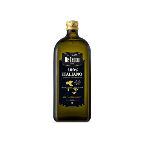 De Cecco Olio di Oliva 100% huile d'olive extra vierge italienne méga pack 6x1L