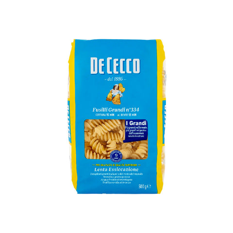 De Cecco Pasta 1x500g De Cecco Pasta Fusilli Grandi n°334 500g 8001250010100