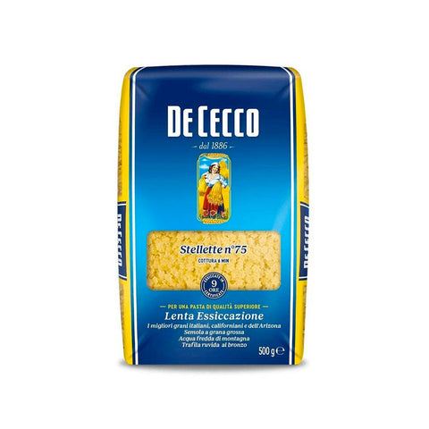 De Cecco Pasta 500g De Cecco Stellette small pasta 500G 8001250120755