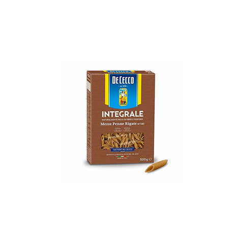 De Cecco Mezze Penne Rigate Pâtes intégrales Pâtes italiennes à grains –  Italian Gourmet FR