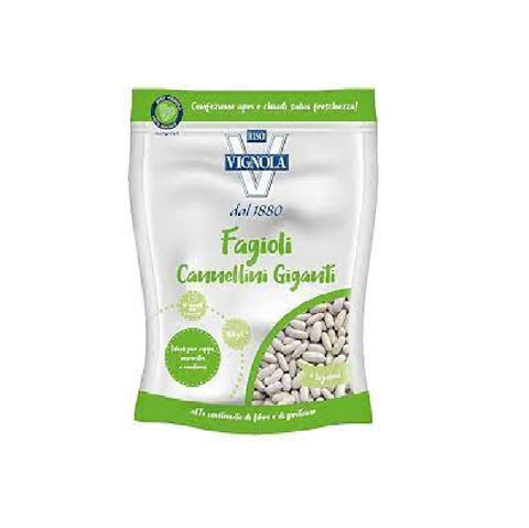 Vignola Fagioli Cannellini Giganti 400gr - Vignola Haricots Cannellini Géants