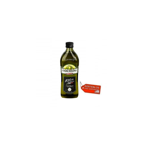6x Huile d'Olive Extra Vierge Farchioni 100% Italiano 1Lt
