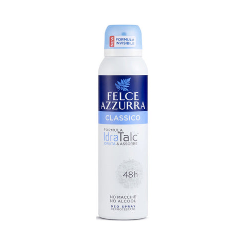 Felce Azzurra Deo spray 1x150ml Felce Azzurra Classico Idra Talc Deodorant Deo Spray 150ml 8001280031205