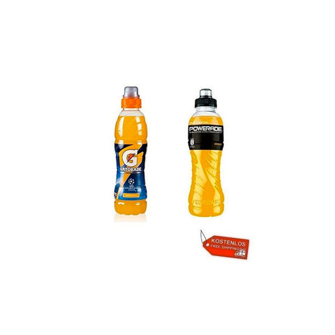 Test pack Gatorade Powerade Arancia Energy Drink Orange 24x50cl