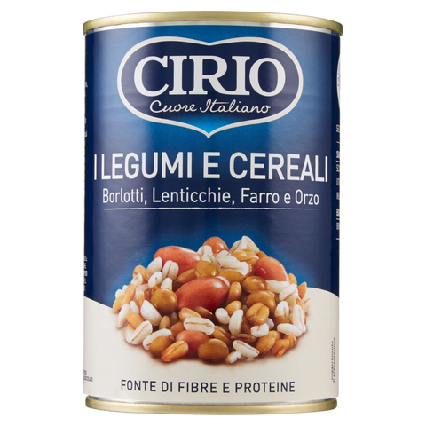 Cirio I Legumi e Cereali Legumes and Cereals 410g