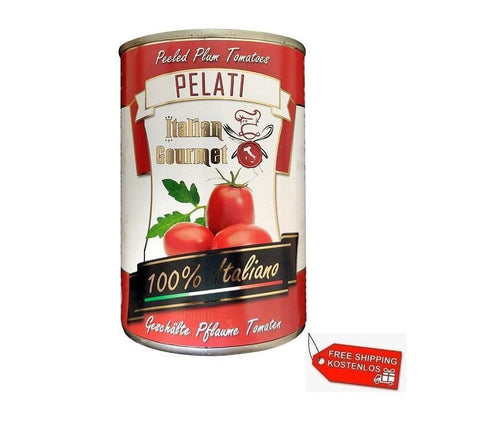 Italian Gourmet Pelati Tomates Prunes pelées  (24x400ml)