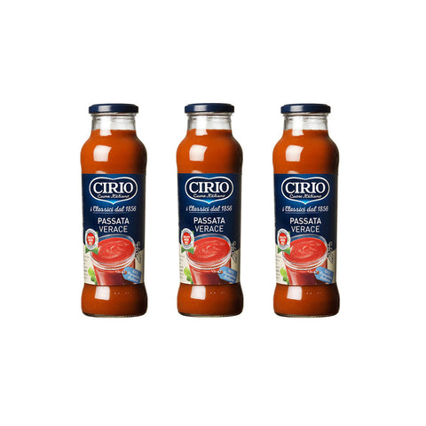 Italian Gourmet UK Cirio Passata di pomodoro La Verace puree Tomatoes (700g)