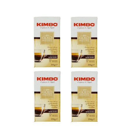 Kimbo Coffee 4x250g Kimbo Gold Medal Coffee (250g) 8002200101275