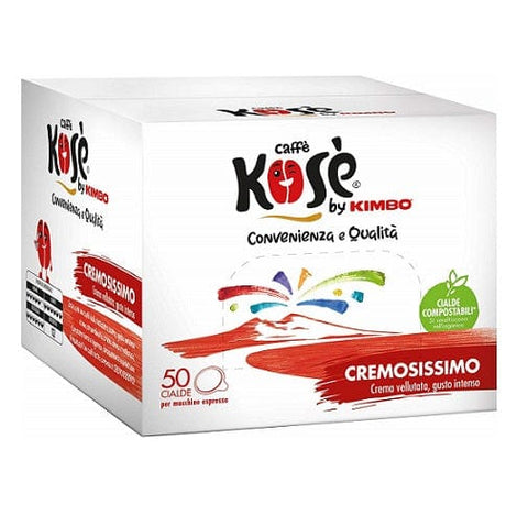 Kosè By Kimbo Caffè en Cialde Cremosissimo 50 dosettes de café