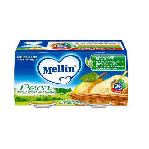 Mellin Pera Poire Homogénéisée 2x100g