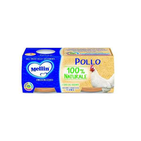 Mellin Pollo Poulet Homogénéisé 2x80g