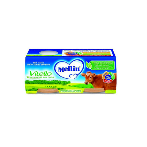 Mellin Vitello Veau Homogénéisé 2x80g