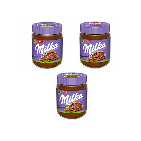 Milka Spreadable cream 3x200g Milka Crema Spalmabile di Nocciole Hazelnut Cream Spreadable Cream 350g 7622201127206