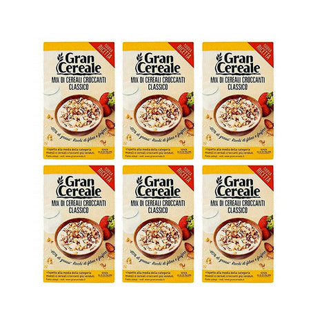 Mulino Bianco Cereals 6x330g Mulino Bianco Gran Cereale cereali Classico crispy cereals 330g 8076809579537