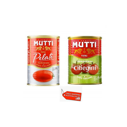 Test Pack Mutti Ciliegini & Pelati Tomates Cerises & Pelées 48x400g