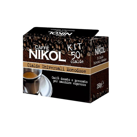 Nikol Kit Cialde Universali Café Universel Dosettes Boîte 50 Dosettes