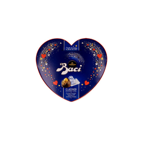 Perugina Chocolates 1x100g Perugina Baci Cuore Classico Dark Chocolate Praline with Hazelnut Filling Gluten Free 100g 8000300394382