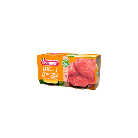 Plasmon Agnello Agneau homogénéisé 2x80g