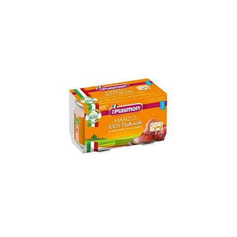 Plasmon Manzo Purée de Bœuf Homogénéisée (2X80G)