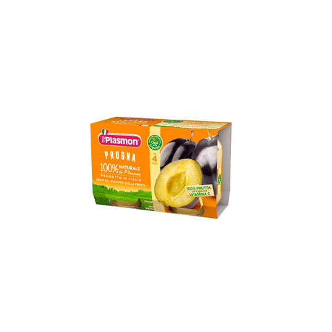 PLASMON Prugna Prune 2x104g