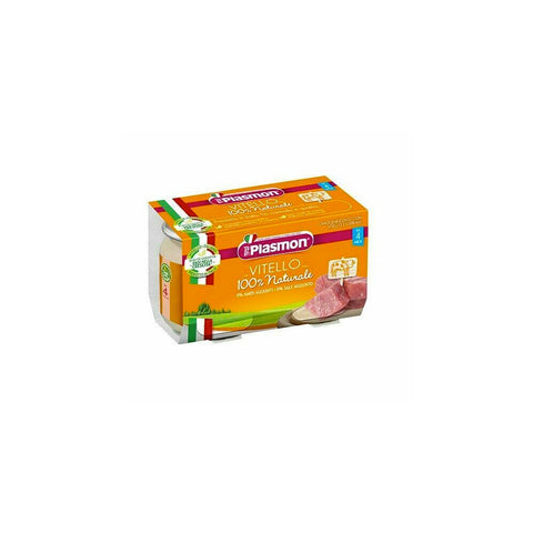 Plasmon Vitello Purée de farine de veau homogénéisée (2x80g)