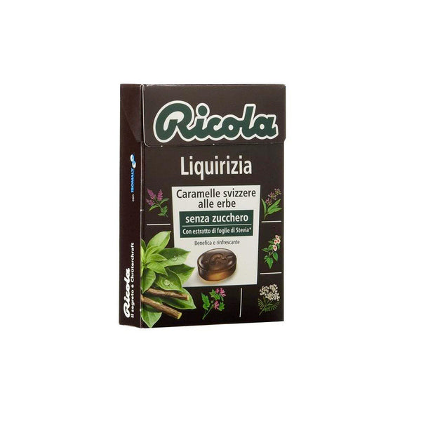 Ricola Ricola sans sucres boite de 50g menthol stévia - La boîte de 50g :  : CD et Vinyles