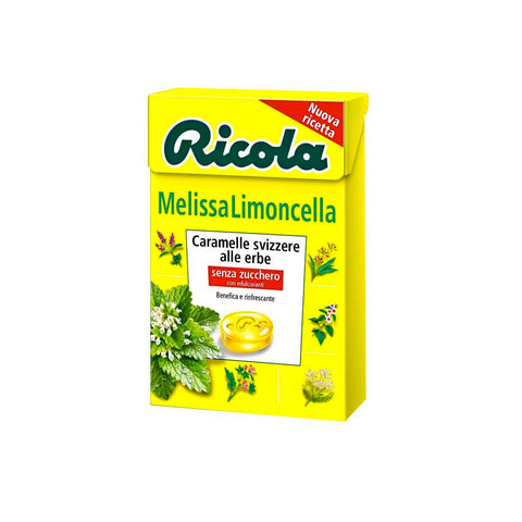 Ricola Melissa Limoncella bonbons herbes et agrumes boite 20x50g