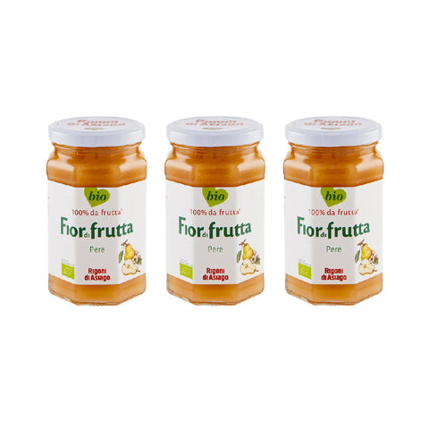 Rigoni di Asiago Fiordifrutta Pere Italian Organic Pears Jam 250g - Italian Gourmet UK