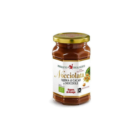 Rigoni di Asiago Spreadable cream 270g Rigoni di Asiago Nocciolata Bio Organic Gluten Free cocoa and Hazelnuts Cream (270g) 8001505000085