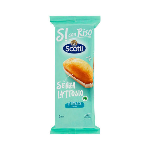 Riso Scotti Snack 190g Riso Scotti PlumCake con riso plum cake with rice 190g lactose-free 8001860210051