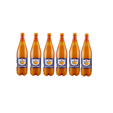 San Pellegrino Soft Drink 6x1.25l San Pellegrino l'Aranciata Italian orange soft drink PET 1.25L 8002270606564