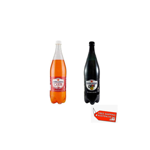 Pack test San Pellegrino Chinotto Cocktail boisson gazeuse PET 12x1.25L