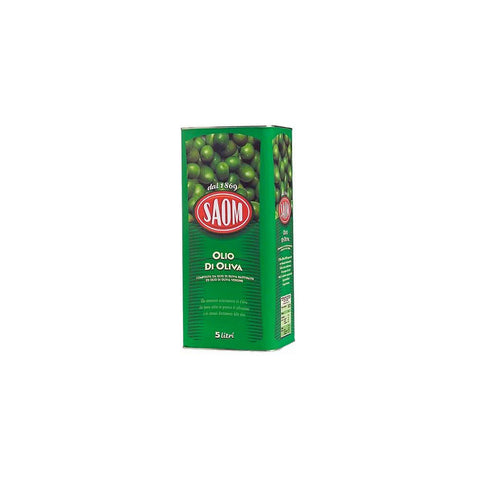 Bidon d'huile d'olive Saom 5Lt
