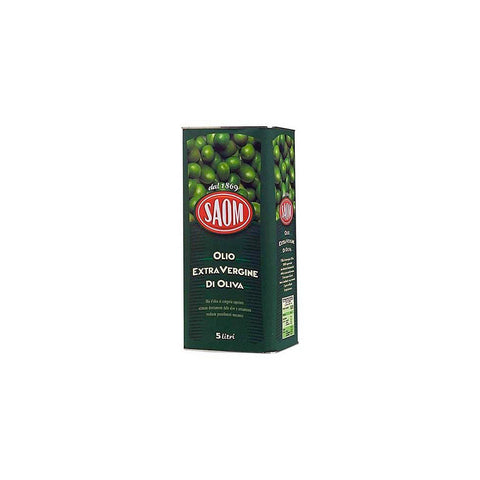 Bidon d'huile d'olive extra vierge Saom 5Lt